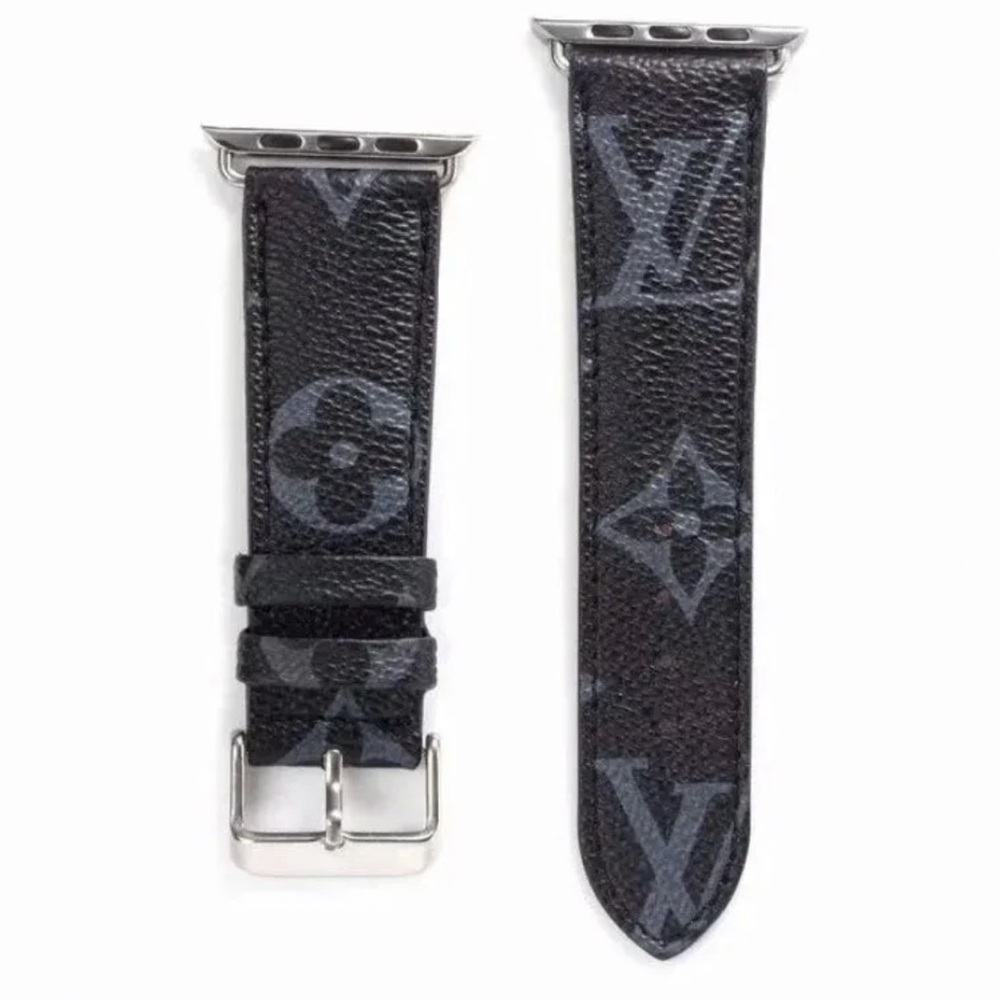 🖤LV•Black Monogram Apple Watch Band🖤
